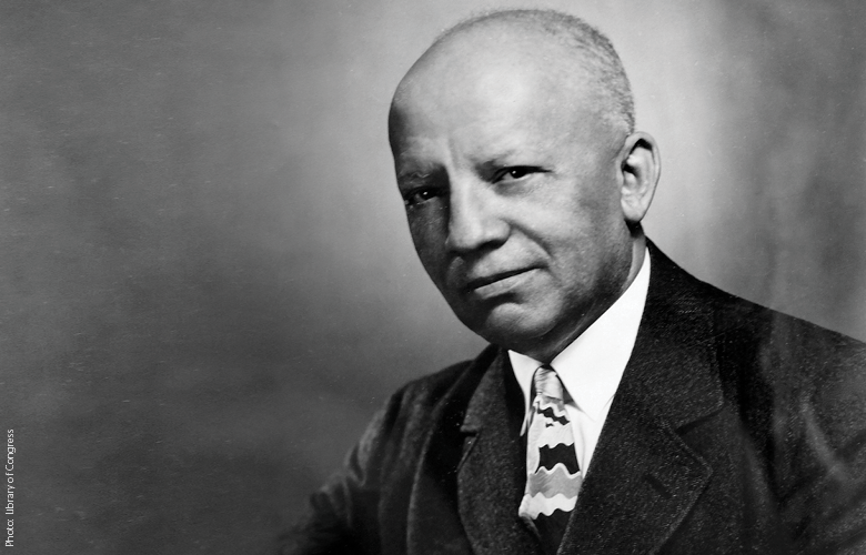 The History of Black History Month A photo of Carter G. Woodson