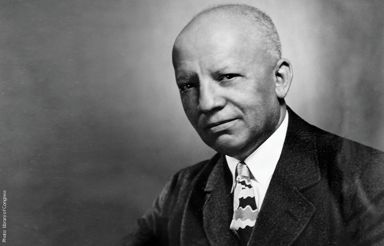 A photo of Carter G. Woodson