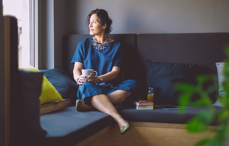 6 Ways to Stay Calm During Coronavirus A photo of a woman representing 6 Ways to Stay Calm During Coronavirus