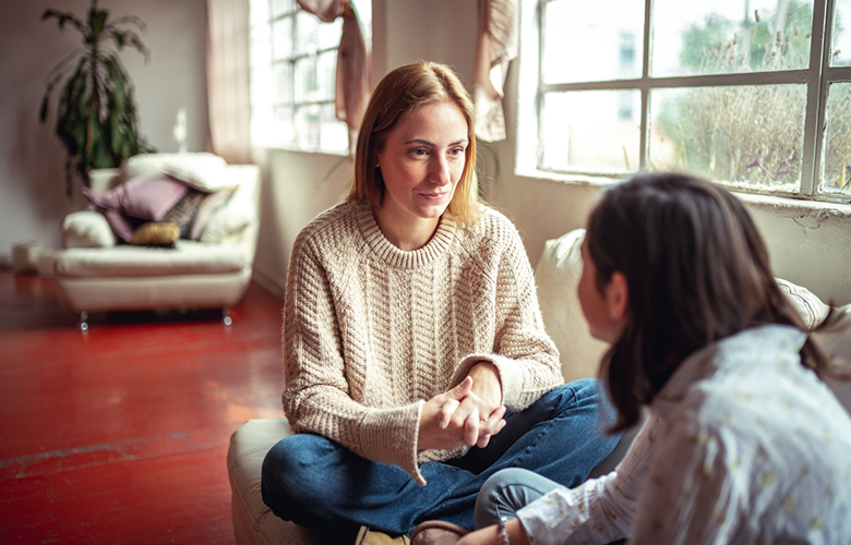 5 Ways to Help Children Cope with Coronavirus Anxiety A photo of a parent and child representing 5 Ways to Help Children Cope with Coronavirus Anxiety