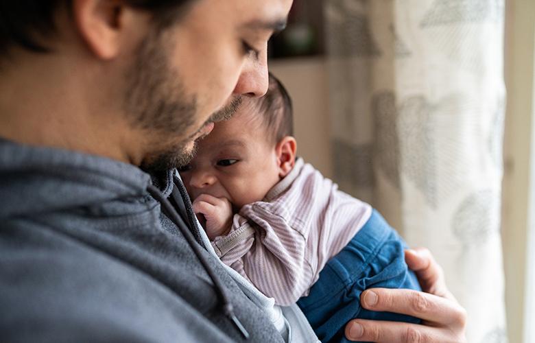The Critical Role of Home Visiting in Recognizing and Addressing Paternal Depression A photo of a father and child representing The Critical Role of Home Visiting in Recognizing and Addressing Paternal Depression