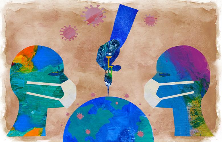 Preserving our Mental Health In the Midst of Inequities An illustration representing Preserving our Mental Health In the Midst of Inequities
