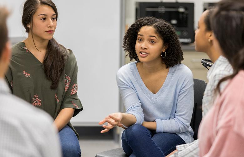Why We Need an Anti-Racist Approach to Social and Emotional Learning A photo of high school students