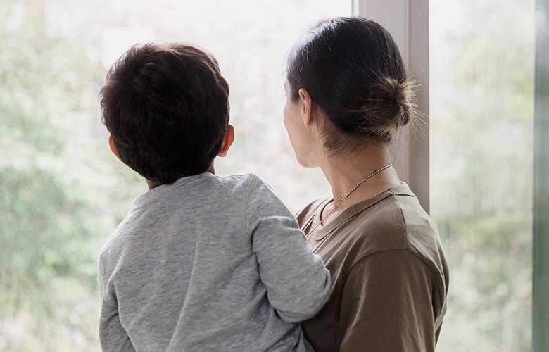 Advancing the Work of Trauma-Informed Care A photo of parent and child representing Advancing the Work of Trauma-Informed Care