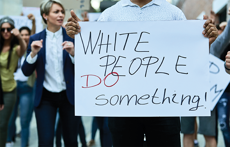 Why It is Important for White Communities to Fight Racism A photo representing Why It is Important for White Communities to Fight Racism