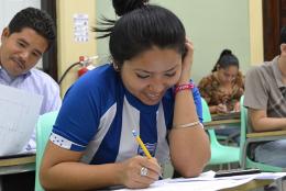 Learners using the ELA program.