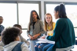 Why Social-Emotional Learning Now? A photo of students representing Why Social-Emotional Learning Now?