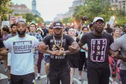 “We Black Mothers”: A Poem A photo of a protest representing “We Black Mothers”: A Poem