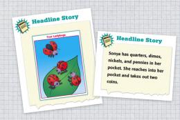 Want to Get Your Students Talking about Math? Try a Headline Story! Screenshot of a Headline Story