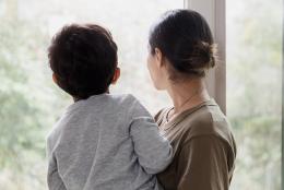 Advancing the Work of Trauma-Informed Care A photo of parent and child representing Advancing the Work of Trauma-Informed Care
