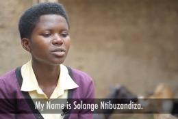 A photo of Solange Ntibuzandiza 