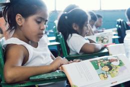 A photo from Honduras Reading Activity