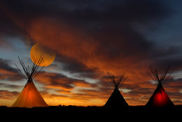 A photo of tipi representing Our Cultures Are Our Cure: Why the Restoration of Indigenous Languages Is so Important