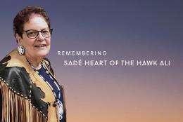 Remembering Sadé Heart of the Hawk Ali A photo of Sadé Heart of the Hawk Ali