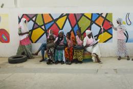 A photo of participants in the USAID-funded APTE-Senegal program.