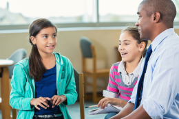 Social and Emotional Learning: There’s Something in It for Everyone A photo of students and teacher representing Social and Emotional Learning: There’s Something in It for Everyone