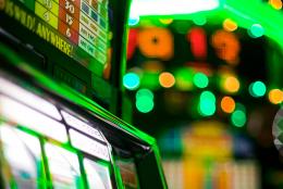 A photo of slot machine representing Preventing Problem Gambling in Massachusetts