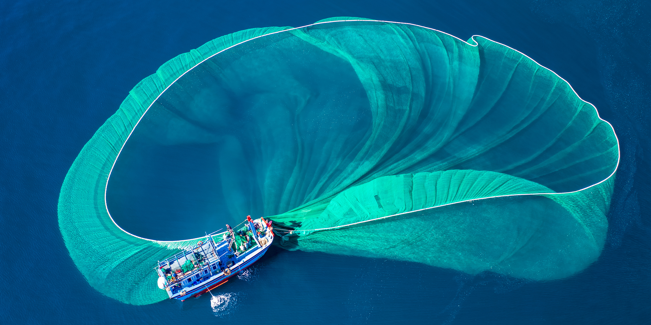 A photo of a boat representing Reflections on UNOC Nice: Empowering Youth to Drive a Blue Regenerative Economy