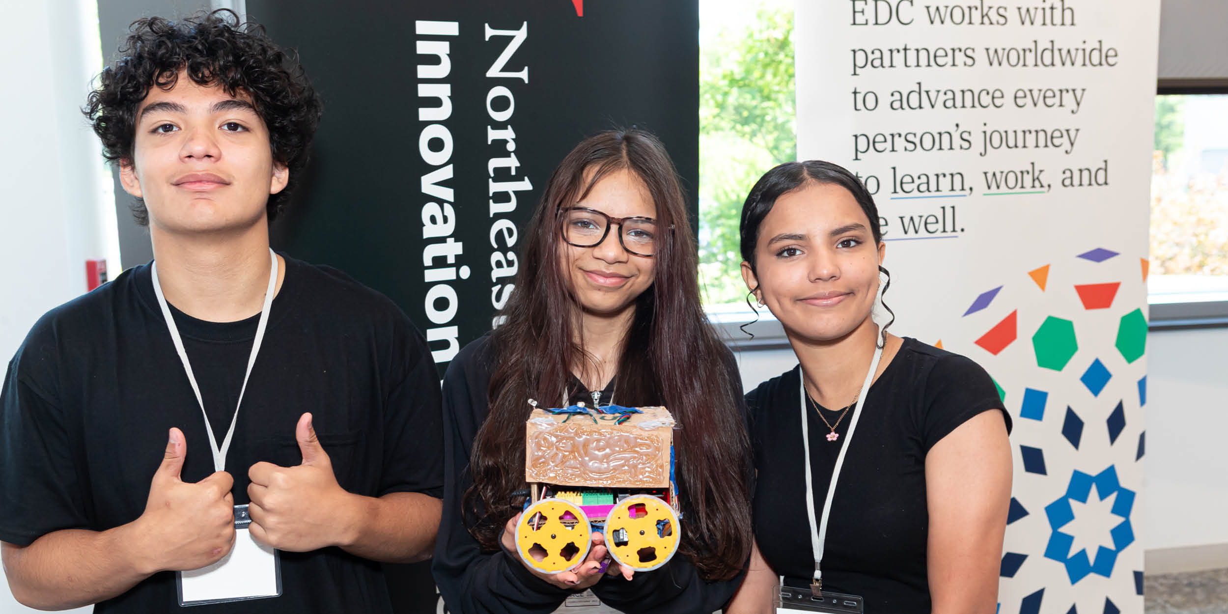 A photo of PACE students representing Lessons from Pace: Part 2 – Listening to Student Voices: What Middle Schoolers Really Think about Computer Science