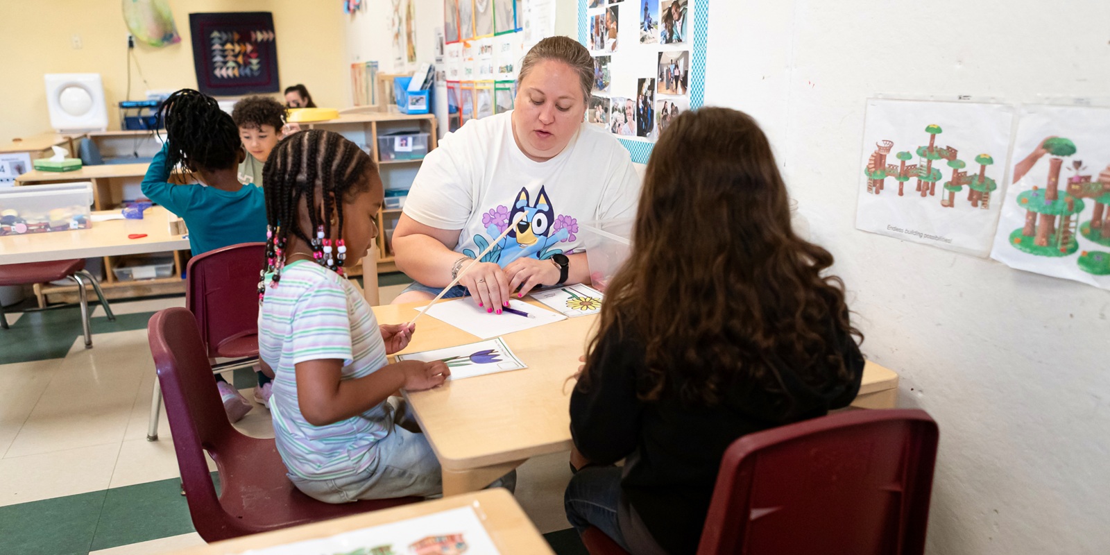 A photo of a classroom representing Are We Measuring What Young Scientists Can Really Do?